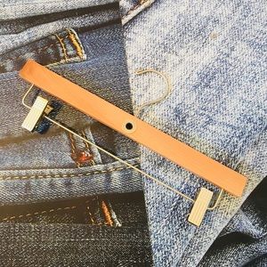 Set of 12 wooden hangers